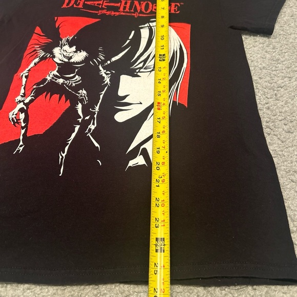 Death Note Shirt Adult Small Black Red Light Yagami And Ryuk Anime Manga T Shirt - Picture 9 of 11